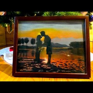 Original acrylic canvas painting size 11x14 inches